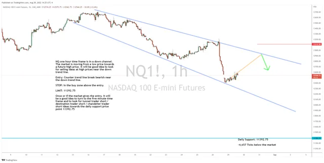 Taking a Short Term View on NQ